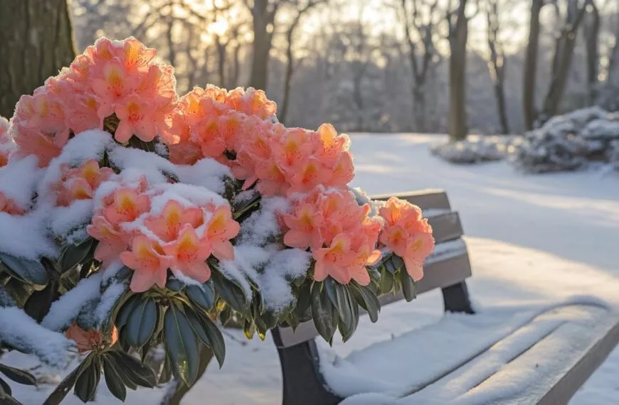 Deze prachtige plant is ongelooflijk winterhard, zelfs de winter kan het niet stoppen.