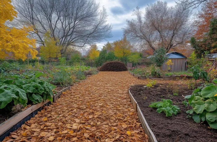 Je zorg voor deze slimme truc om gevallen herfstbladeren in je tuin te recyclen, je zult verrast zijn