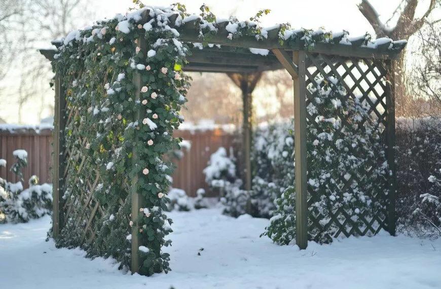 Bescherm uw privacy deze winter met deze klimplant die al zijn bladeren behoudt!