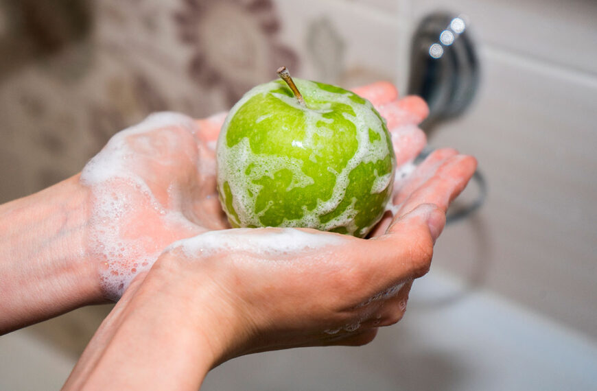 wasmethode voor groenten en fruit